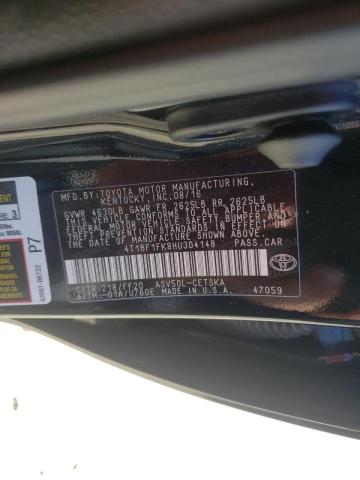 Photo 10 from auction – 2017 TOYOTA CAMRY LE with VIN 4T1BF1FK8HU304148