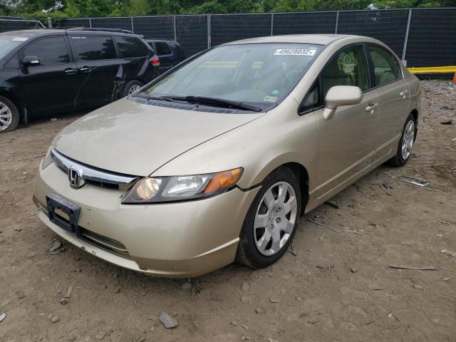 Photo 2 from auction – 2007 HONDA CIVIC LX with VIN 1HGFA165X7L024154