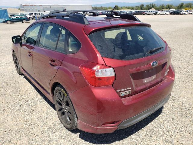 Photo 3 from auction – 2012 SUBARU IMPREZA SP with VIN JF1GPAU67CH244657
