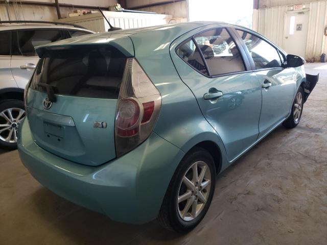 Photo 4 from auction – 2012 TOYOTA PRIUS C with VIN JTDKDTB36C1030835