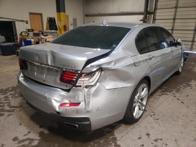Photo 4 from auction – 2015 BMW 750 LI with VIN WBAYE8C52FD781662