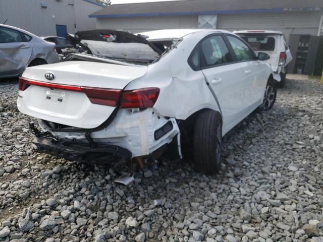 Photo 4 from auction – 2021 KIA FORTE FE with VIN 3KPF24AD3ME335151