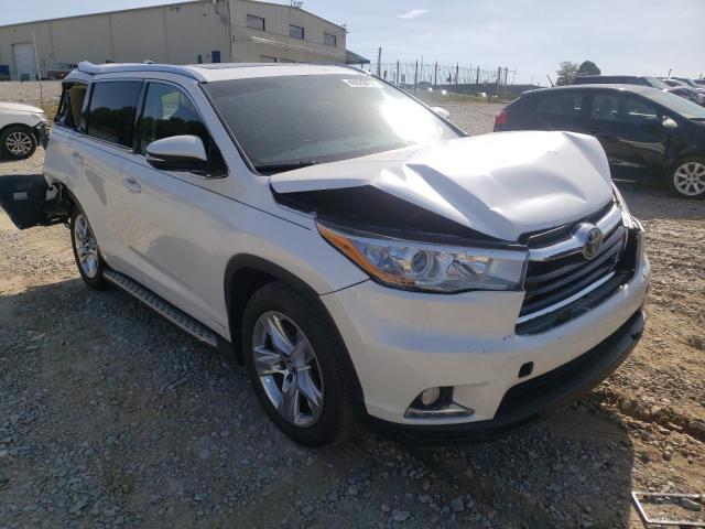 TOYOTA HIGHLANDER 2016 with VIN 5TDDKRFH4GS256355 - Photo from auction
