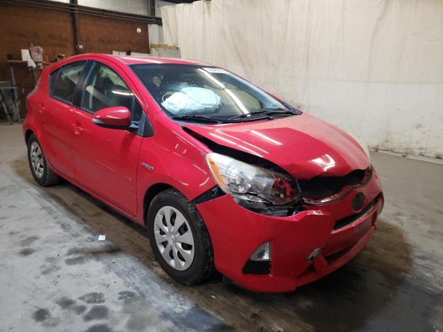 TOYOTA PRIUS C 2012 with VIN JTDKDTB39C1007355 - Photo from auction