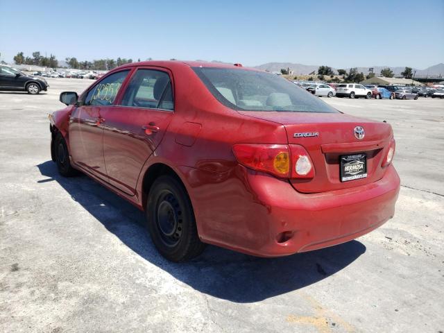 Photo 3 from auction – 2009 TOYOTA COROLLA BA with VIN 1NXBU40E19Z049287