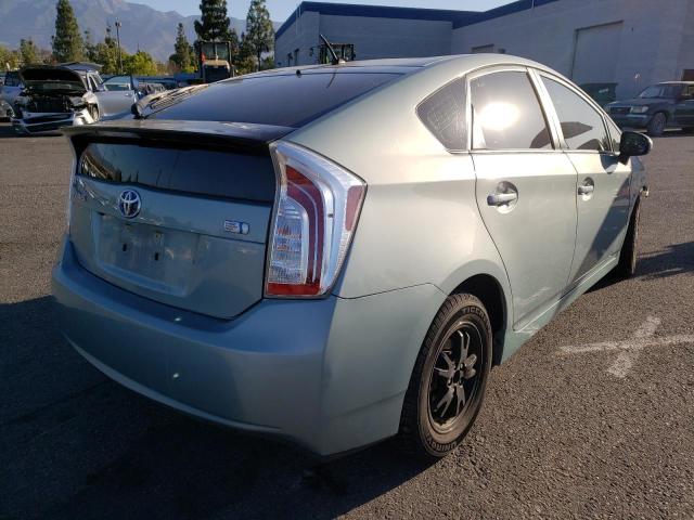 Photo 4 from auction – 2015 TOYOTA PRIUS with VIN JTDKN3DU5F1878874