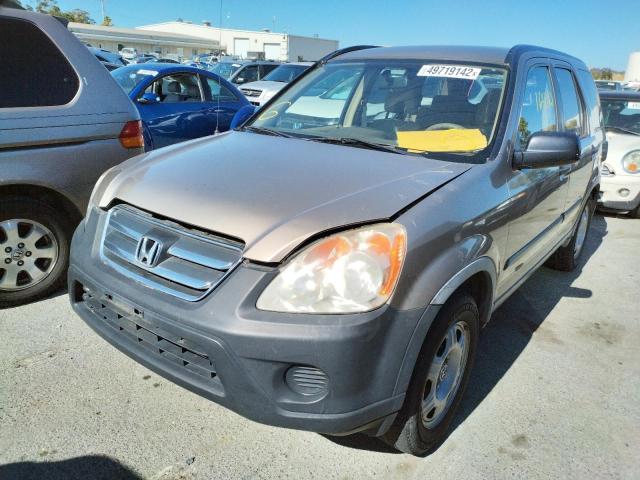 Photo 2 from auction – 2006 HONDA CR-V LX with VIN JHLRD68586C009134