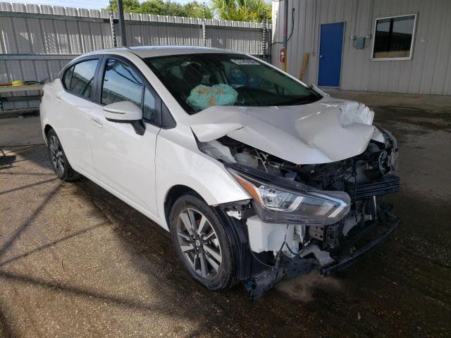 NISSAN VERSA SV 2021 with VIN 3N1CN8EVXML869038 - Photo from auction