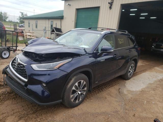 Photo 2 from auction – 2021 TOYOTA HIGHLANDER with VIN 5TDGBRCH9MS533790