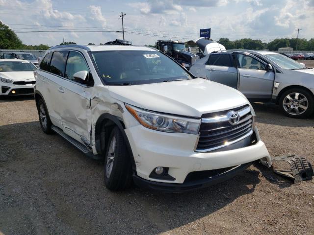 TOYOTA HIGHLANDER 2015 with VIN 5TDKKRFHXFS058322 - Photo from auction