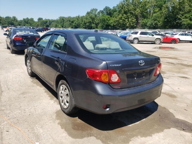 Photo 3 from auction – 2009 TOYOTA COROLLA BA with VIN 2T1BU40E79C188180