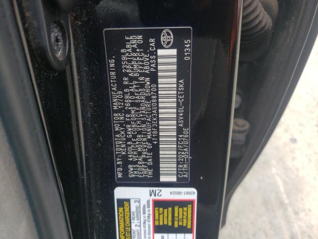 Photo 10 from auction – 2010 TOYOTA CAMRY BASE with VIN 4T1BF3EK3AU088700