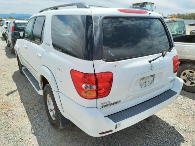 Photo 3 from auction – 2002 TOYOTA SEQUOIA LI with VIN 5TDBT48A32S099448