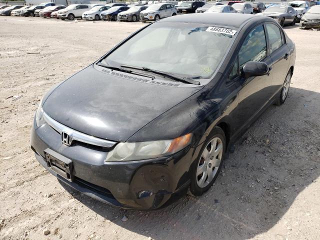 Photo 2 from auction – 2008 HONDA CIVIC LX with VIN 2HGFA16588H343731