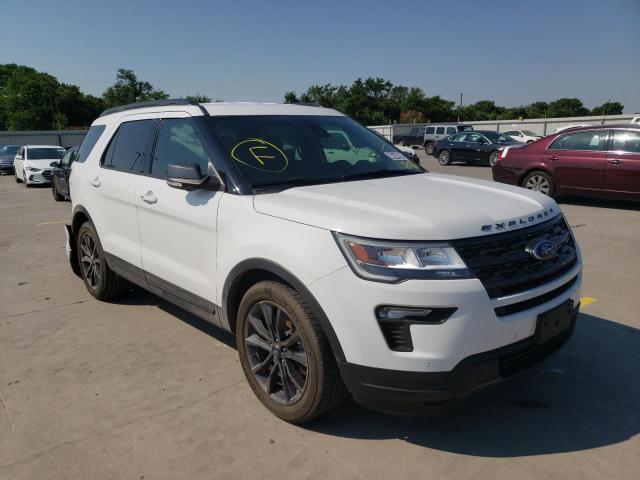 FORD EXPLORER X 2018 with VIN 1FM5K7D83JGA67267 - Photo from auction