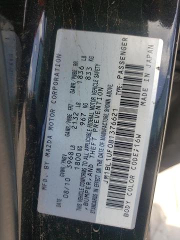 Photo 10 from auction – 2011 MAZDA 3 I with VIN JM1BL1UF0B1376621
