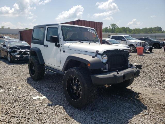 JEEP WRANGLER S 2017 with VIN 1C4AJWAG6HL613461 - Photo from auction