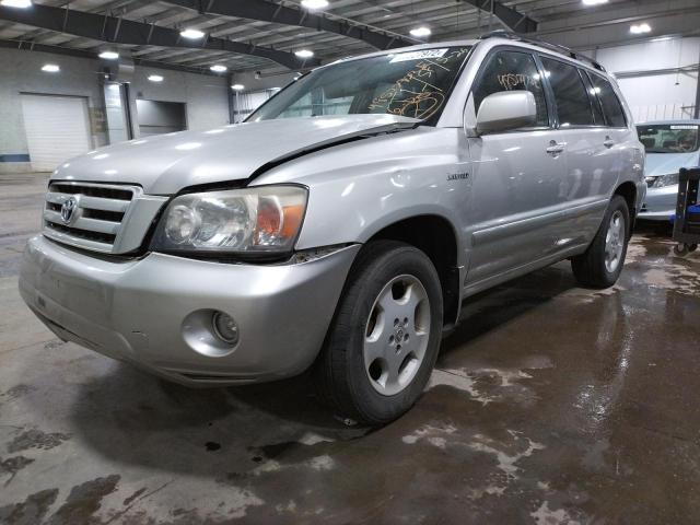 Photo 2 from auction – 2005 TOYOTA HIGHLANDER with VIN JTEEP21A950100881