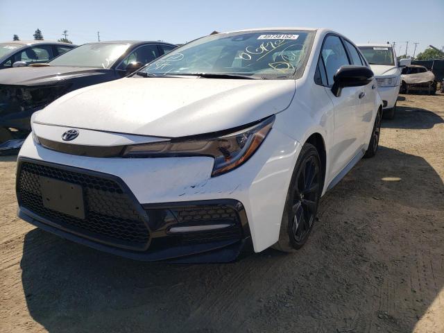 Photo 2 from auction – 2021 TOYOTA COROLLA SE with VIN 5YFS4MCE3MP068123