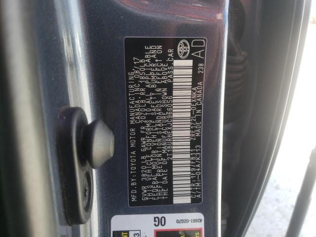 Photo 10 from auction – 2018 TOYOTA COROLLA L with VIN 2T1BURHEXJC966056