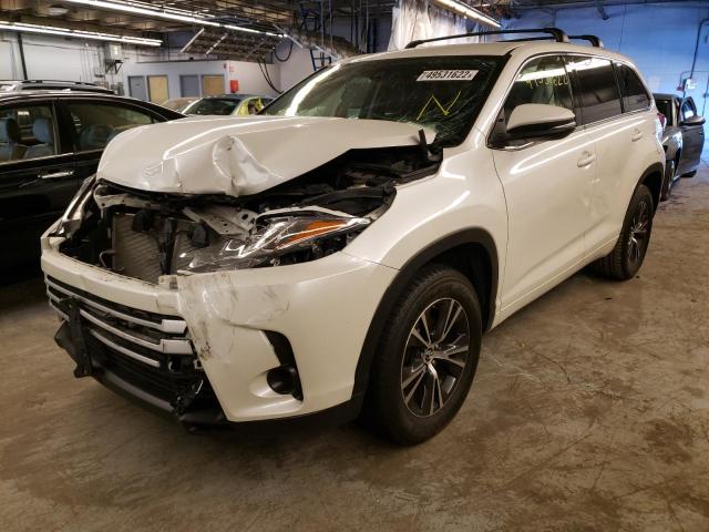 Photo 2 from auction – 2018 TOYOTA HIGHLANDER with VIN 5TDZARFH8JS041187