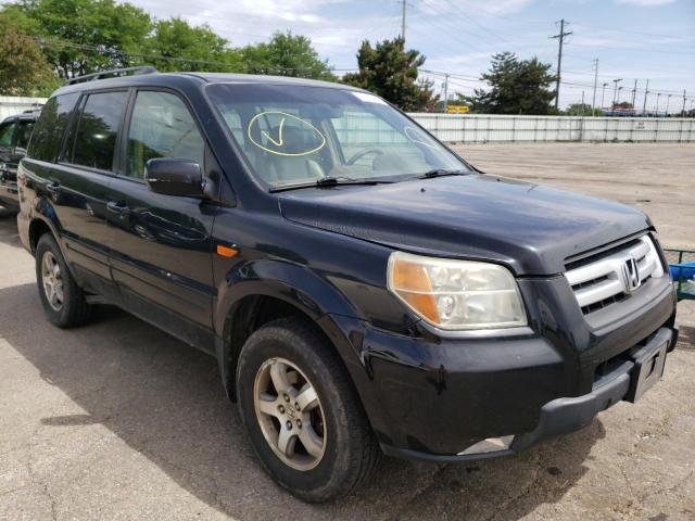 HONDA PILOT EX 2006 with VIN 2HKYF18566H540956 - Photo from auction
