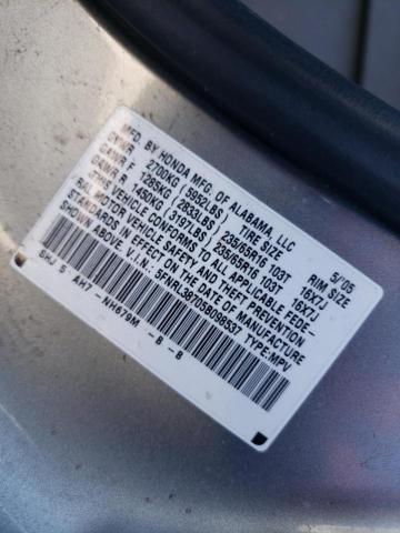 Photo 10 from auction – 2005 HONDA ODYSSEY EX with VIN 5FNRL38705B098537