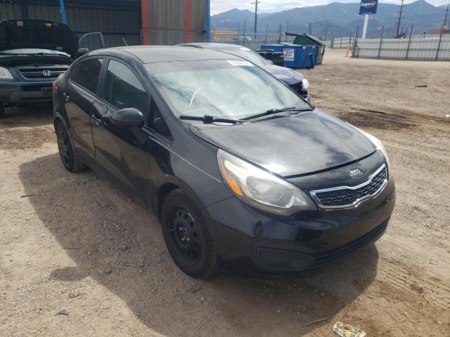 KIA RIO LX 2012 with VIN KNADM4A34C6033913 - Photo from auction