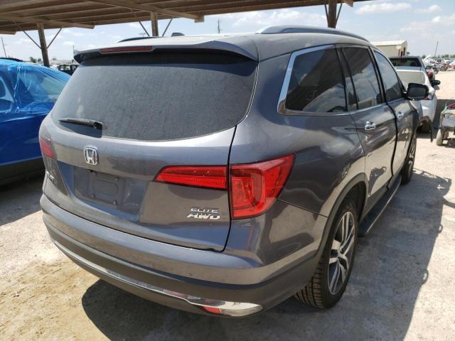 Photo 4 from auction – 2016 HONDA PILOT ELIT with VIN 5FNYF6H04GB038643