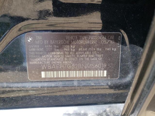 Photo 10 from auction – 2011 BMW 328 I with VIN WBAPH7G52BNM56019