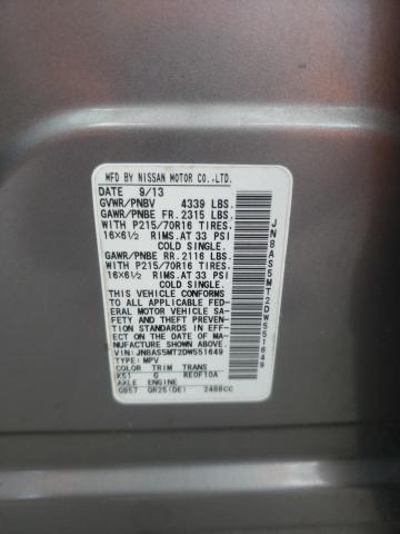 Photo 10 from auction – 2013 NISSAN ROGUE S with VIN JN8AS5MT2DW551649