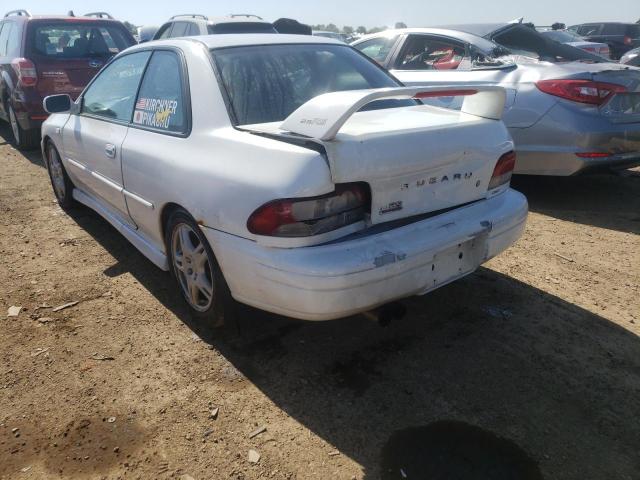 Photo 9 from auction – 2001 SUBARU IMPREZA RS with VIN JF1GM67511G401028