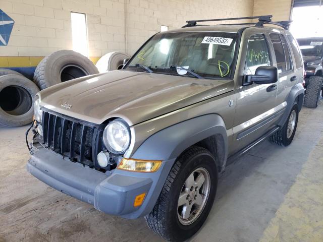 Photo 2 from auction – 2005 JEEP LIBERTY SP with VIN 1J4GL48K85W677489
