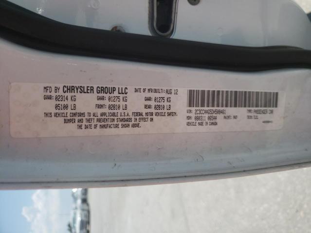Photo 10 from auction – 2013 CHRYSLER 300 with VIN 2C3CCAAG5DH508461