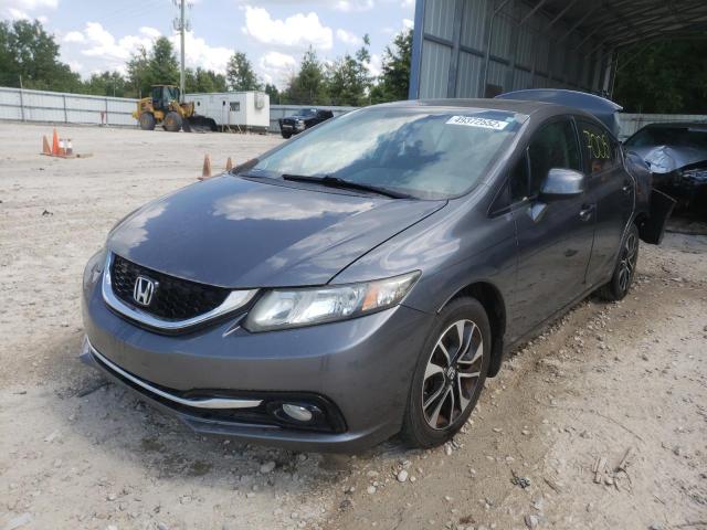Photo 2 from auction – 2013 HONDA CIVIC EXL with VIN 19XFB2F96DE072601