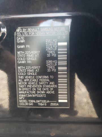 Photo 10 from auction – 2019 NISSAN ROGUE S with VIN KNMAT2MV1KP532672