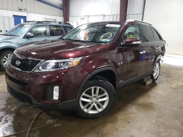 Photo 2 from auction – 2014 KIA SORENTO LX with VIN 5XYKTCA64EG474068