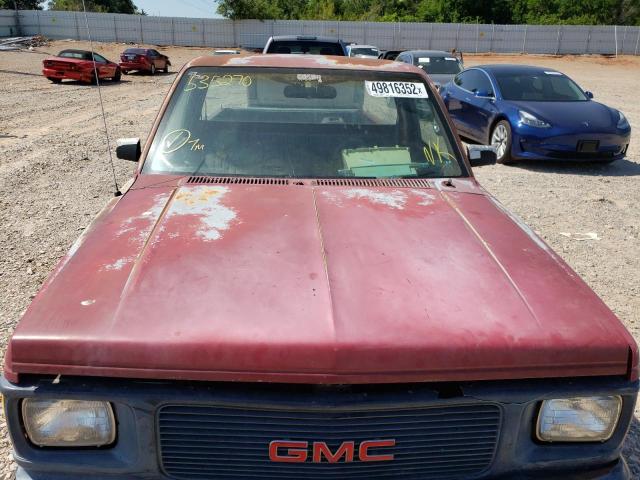 Photo 7 from auction – 1991 GMC SONOMA with VIN 1GTCS14A7M8535270