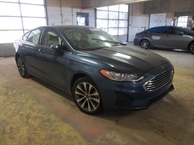 FORD FUSION SE 2019 with VIN 3FA6P0T91KR259959 - Photo from auction