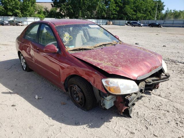 KIA SPECTRA EX 2008 with VIN KNAFE122885517980 - Photo from auction