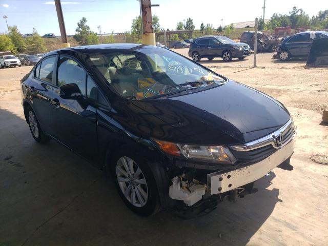 HONDA CIVIC EX 2012 with VIN 19XFB2F82CE063268 - Photo from auction