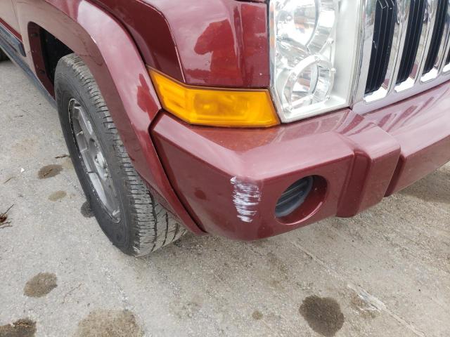 Photo 9 from auction – 2007 JEEP COMMANDER with VIN 1J8HG48K87C518404