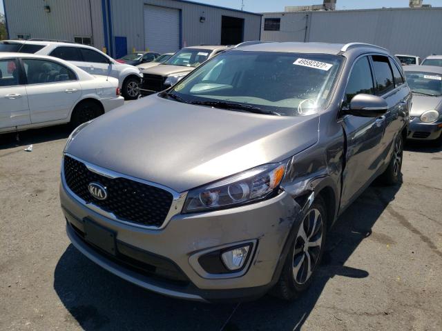 Photo 2 from auction – 2016 KIA SORENTO EX with VIN 5XYPHDA59GG109926