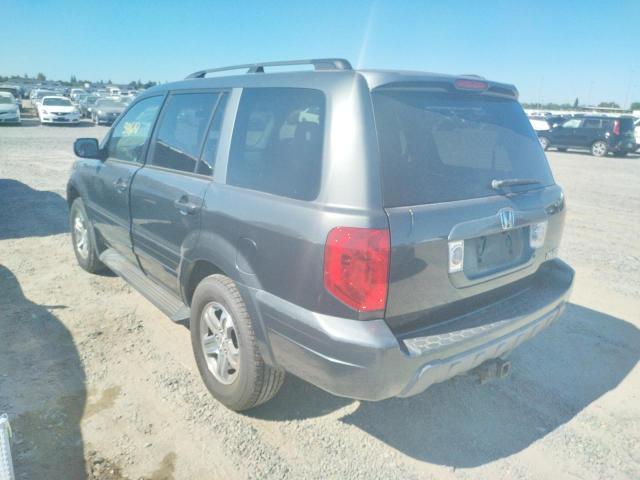 Photo 3 from auction – 2004 HONDA PILOT EXL with VIN 2HKYF18544H588100