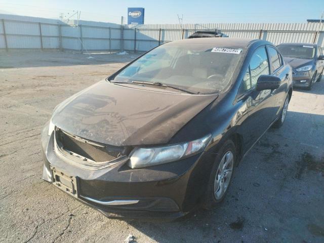 Photo 2 from auction – 2014 HONDA CIVIC LX with VIN 19XFB2F51EE268136