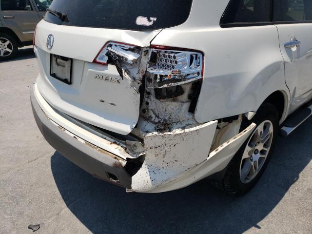 Photo 9 from auction – 2008 ACURA MDX with VIN 2HNYD28258H539529