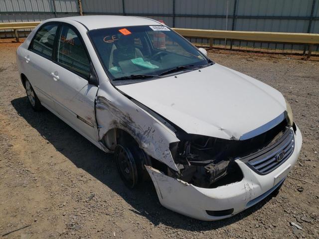 KIA SPECTRA EX 2008 with VIN KNAFE121285564140 - Photo from auction