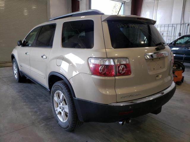 Photo 3 from auction – 2008 GMC ACADIA with VIN 1GKEV13788J233639