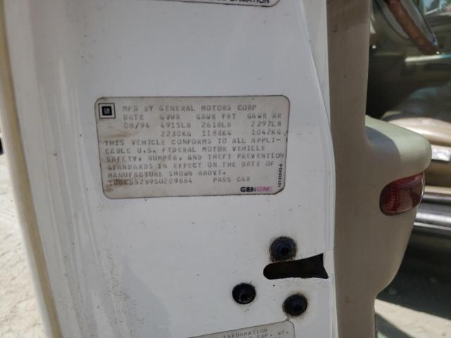 Photo 10 from auction – 1995 CADILLAC DEVILLE with VIN 1G6KD52B9SU209664