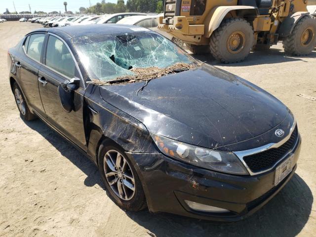 KIA OPTIMA LX 2013 with VIN 5XXGM4A77DG158099 - Photo from auction